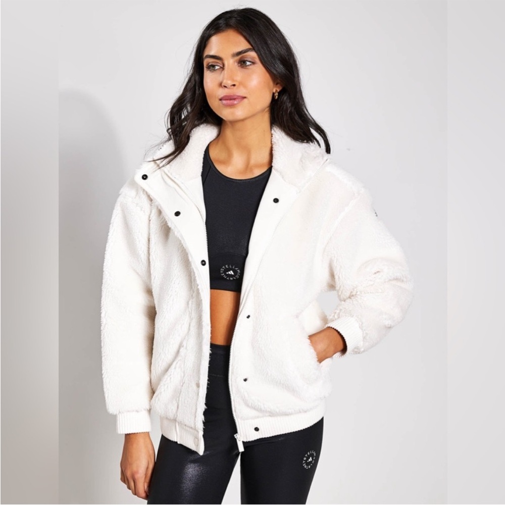 ALO Yoga White Teddy Jacket